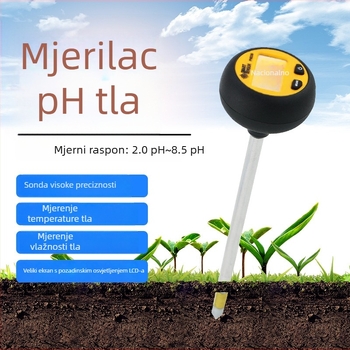 Sima meter PH328 zemaljski pH mjerač, za tlo i usjeve, težina 107 g