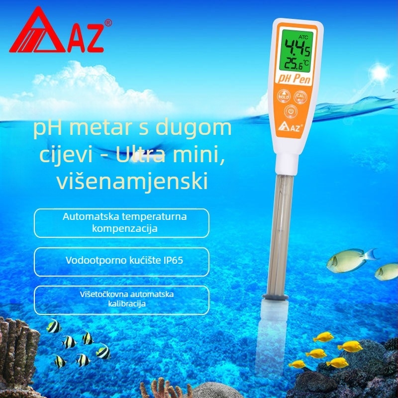 AZ8692 Ručni pH mjerač za kvalitetu vode, olovka tester pH