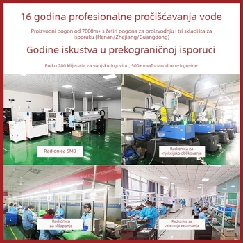 Prijenosni analizator kvalitete vode MDW7L: raspon pH 0–14, točnost 0,05, napajanje 3×1,5 V