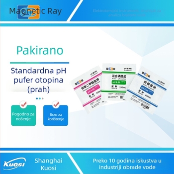 Pakirani pH-standardni buffer u prahu (pH 4.00, 6.86, 9.18) za laboratorijsku upotrebu