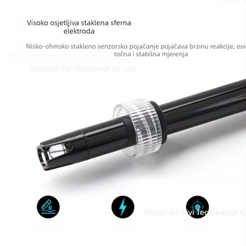 PH elektroda s usisnom čašicom i PH-201 kalibracijskim prahom, eksperimentalna PH‑kompozitna elektroda, kompatibilna s PHS-3C, BNC sučelje