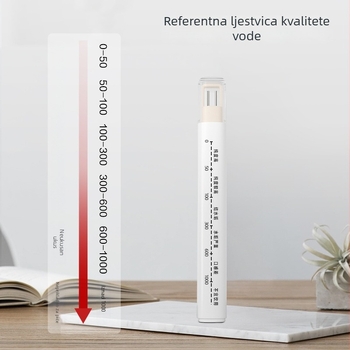 Prijenosni pH mjerač Deli, model DL339012, za kućno ispitivanje pitke vode