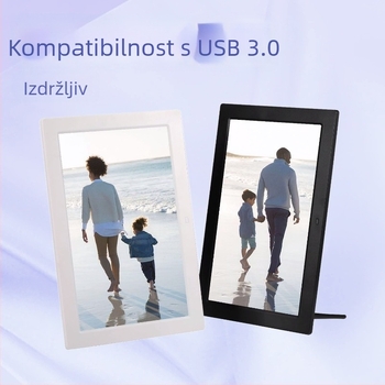 PH133 digitalni okvir za fotografije s JPEG reprodukcijom, SD/USB memorijom, rezolucija 1280×800, jas 300 lm, TV izlaz