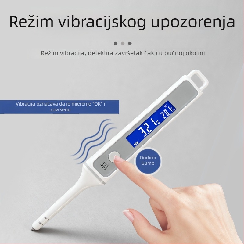 Visokoprecizan mjerni uređaj za slanost — prenosni tester za slanu vodu, brin i akvakulturu u prehrambenoj industriji