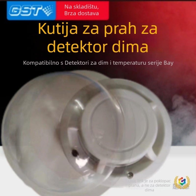Kryt za prašinu detektora dima, zaštitni kućište protiv zagađenja za senzor dima, zaštitno kućište za gradnju i renovacije