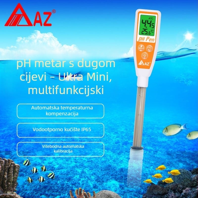 AZ8692 Prijenosni mjerač pH za vodu – olovka za mjerenje pH, model AZ8692