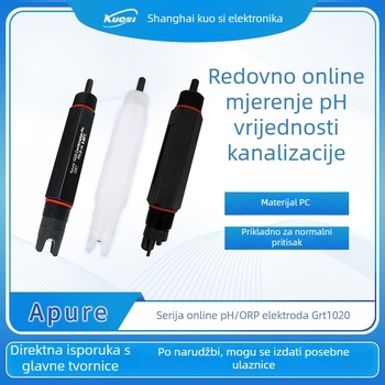 Apure GRT1020 industrijski PH/ORP senzor s plastičnim kućištem, prenosna pH elektroda