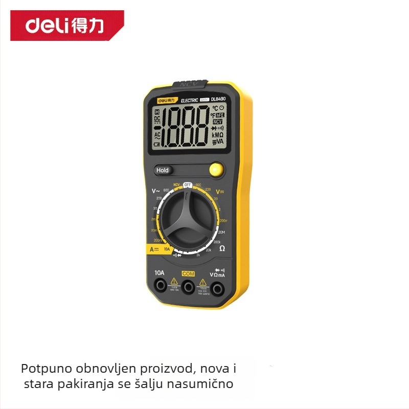 Deli DL8490 digitalni multimetar za kućnu upotrebu