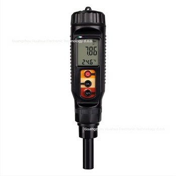 Prijenosni plosnati pH mjerač za tijesto i tlo, raspon pH 0-14, točnost 0.01 pH, temperatura 0-50°C, model PH875, Trickle