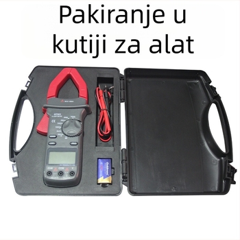 GT-201 klampski multimetar – mjeri AC struju do 1000 A, AC napon do 750 V, DC napon do 1000 V, otpor do 2 kΩ