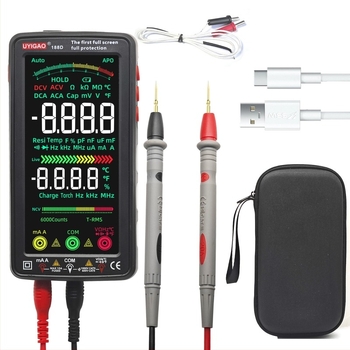 Pametni digitalni multimetar UA188D, USB punjivi, CE potvrda, marka Youyiigao, za kućnu upotrebu, studente, profesionalnu upotrebu i popravke
