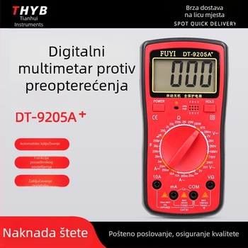 DT9205A+ Visoko precizan digitalni multimetar, ručni