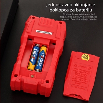 Digitalni multimetar MAYILON/Mai Yilong HT108/L - CE, REACH, EN61010-1/-2-030, profesionalna uporaba