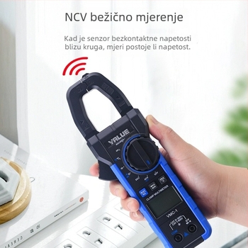 VMC-1 Visoko precizan kleštni ampermetar i digitalni multimetar s mjerenjem napona i temperature