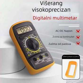 XL830L Digitalni multimetar – Visoka preciznost mjerenja napona, Prijenosni, Namijenjen električnoj održavanju