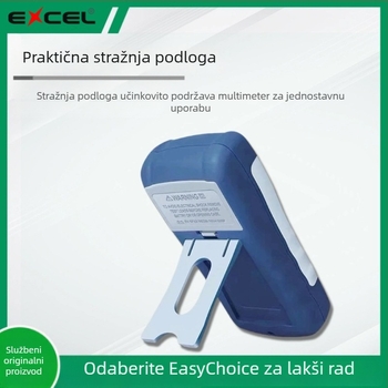 EXCEL digitalni multimetar – ampermetar, mjerenje kapaciteta, prijenosni, precizan instrument