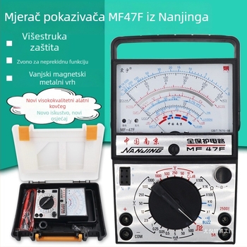 Analogni multimetar 47, pokazivač tipa s vanjskim ili internim magnetskim pogonom, MF47F/MF47D