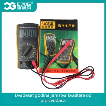 VC830L Mini kućni digitalni multimetar s automatskom visokom preciznošću i digitalnim zaslonom — Victorvictory