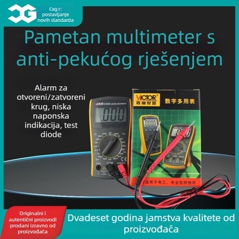 VC830L Mini kućni digitalni multimetar s automatskom visokom preciznošću i digitalnim zaslonom — Victorvictory
