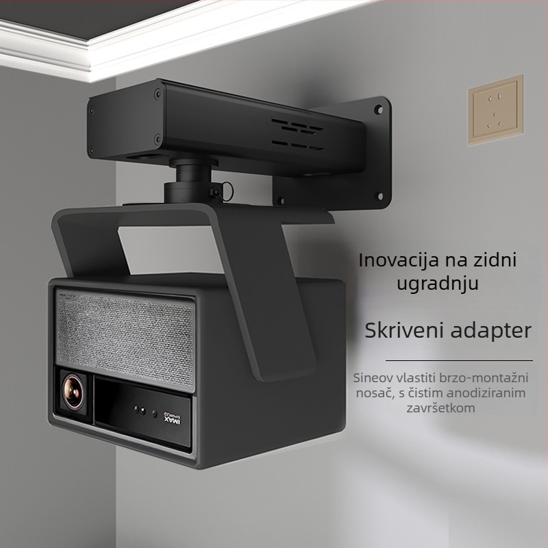 PH39 Zidni nosač projektora s skrivenim adapterom – kompatibilan s Jmgo, XGIMI i Dangbei