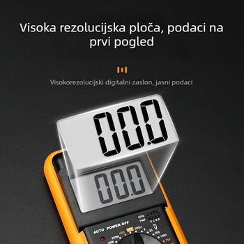9205 digitalni multimetar — automatski, višefunkcionalan alat za elektrikare, profesionalna upotreba, zaštita od pregrijavanja i automatsko isključivanje