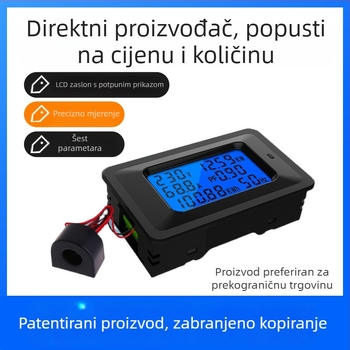 Puucai Mjerač snage: Napetost i struja, Mjerač snage, Frekvencija, Faktor snage, Multimetar