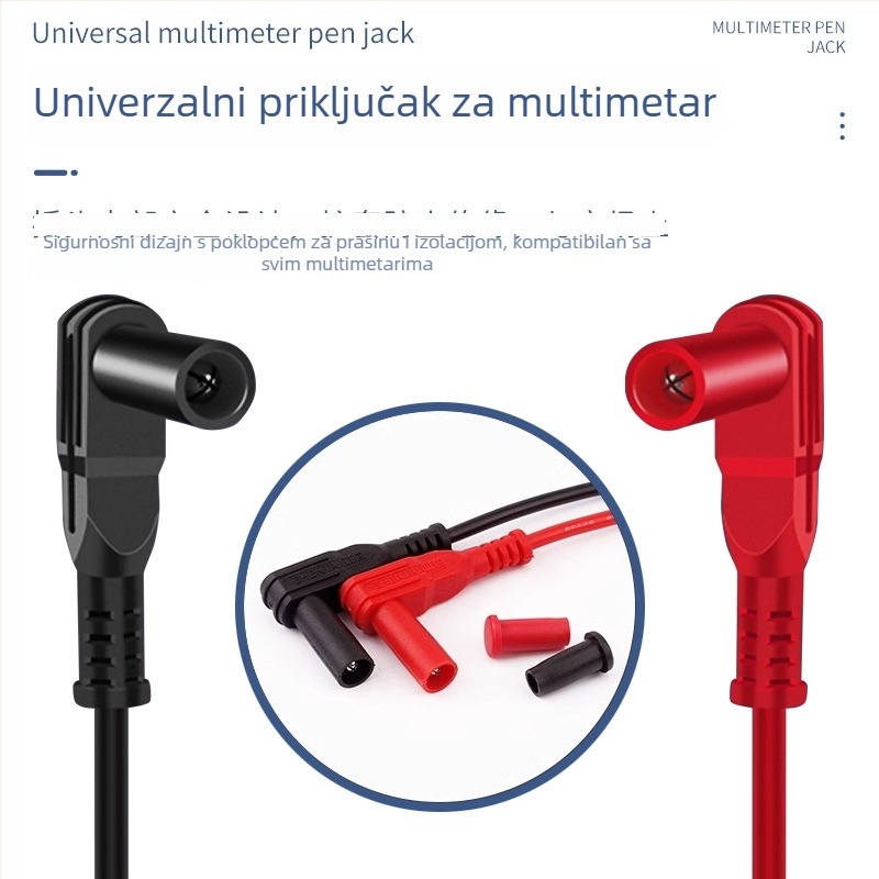 20-u-1 Univerzalna testna olovka za multimetar s izmjenjivim silikonskim vrhovima i digitalnim zaslonom