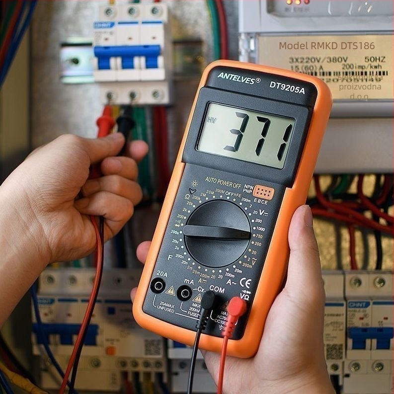DT9205A Digitalni multimetar za električare s zaštitom od pregrijavanja – visoka preciznost mjerenja
