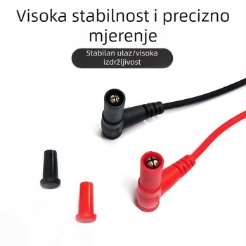 Univerzalna testna sonda za digitalni multimetar s finim oštrim vrhom i silikonskim kućištem, 20A