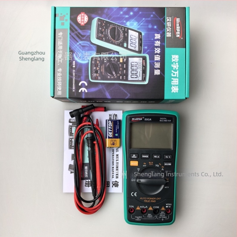 890A Hanyan WinApex digitalni multimetar s automatskim rasponom, LCD zaslon, za električare
