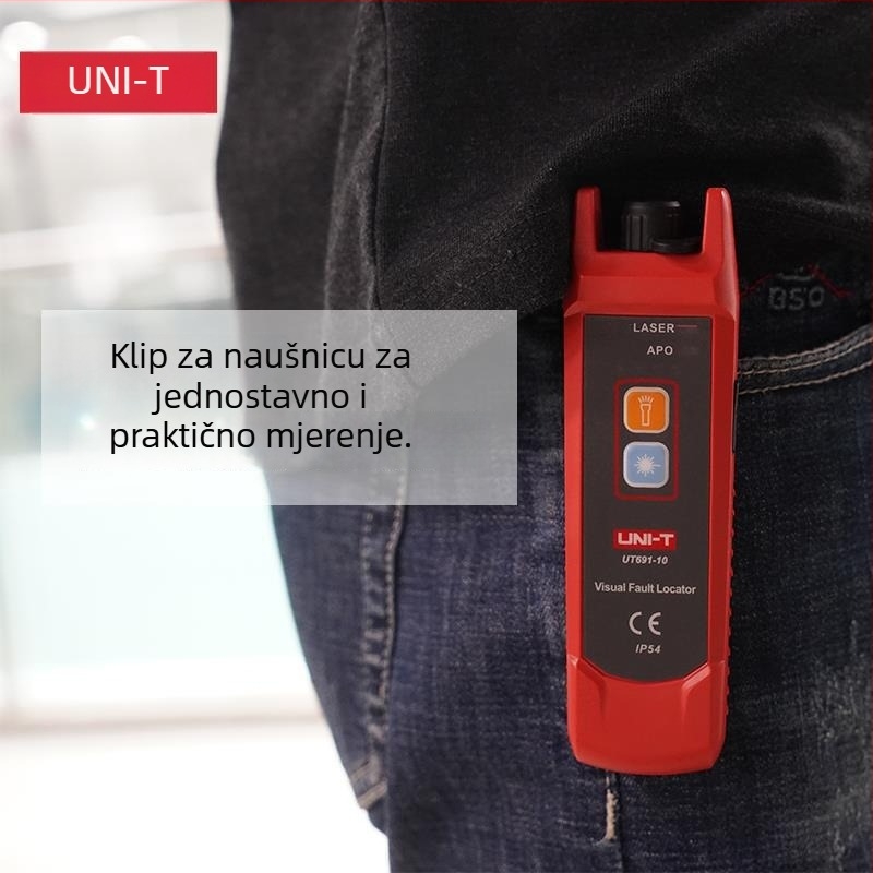UT691 testna olovka za optička vlakna sa izvorom svjetla, domet 15 km, Uni-T