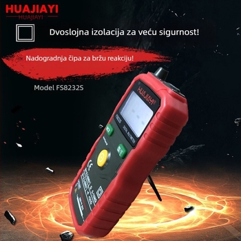 Potpuno automatski digitalni multimetar visoke preciznosti, zaštita od pregorijevanja, za električare, kućnu upotrebu i studente