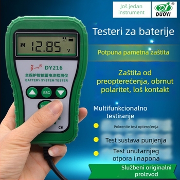One more DY216 12V tester baterije za automobil – unutarnji otpor, kapacitet, vijek baterije