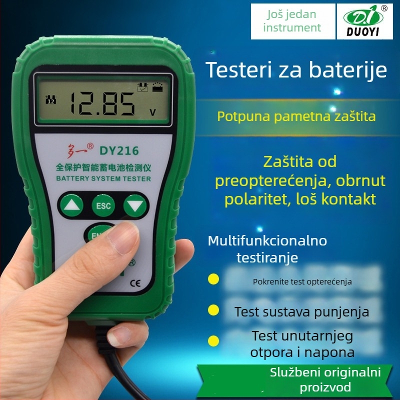 One more DY216 12V tester baterije za automobil – unutarnji otpor, kapacitet, vijek baterije