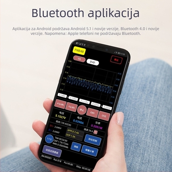 FNIRSI-FNB48S USB voltmetar i ampermetar, višenamjenski tester brzog punjenja, simulator protokola QC/PD