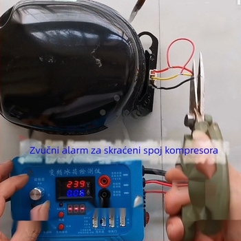 Univerzalni dijagnostički instrument za inverter klimu, frižidere, perilice rublja, kompresore i bojlere (bez automatskog raspona; bez testa zvučnog alarma; bez testa diode; bez čuvanja podataka; bez automatskog isključivanja)