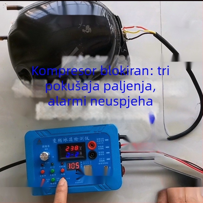 Univerzalni dijagnostički instrument za inverter klimu, frižidere, perilice rublja, kompresore i bojlere (bez automatskog raspona; bez testa zvučnog alarma; bez testa diode; bez čuvanja podataka; bez automatskog isključivanja)