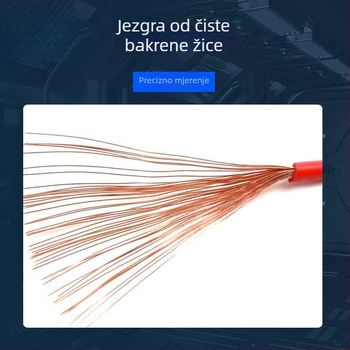 Sonda za multimetar s finim vrhom, silikon izolacija, mjerenje napona i struje