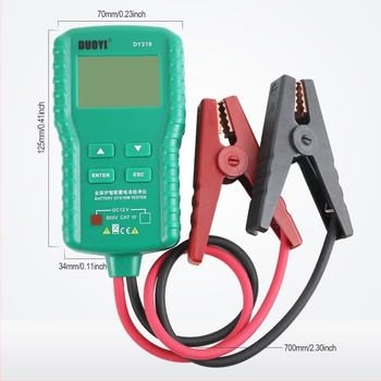 DY219 tester automobilske baterije s mjerenjem unutarnjeg otpora CCA, 12V, One more
