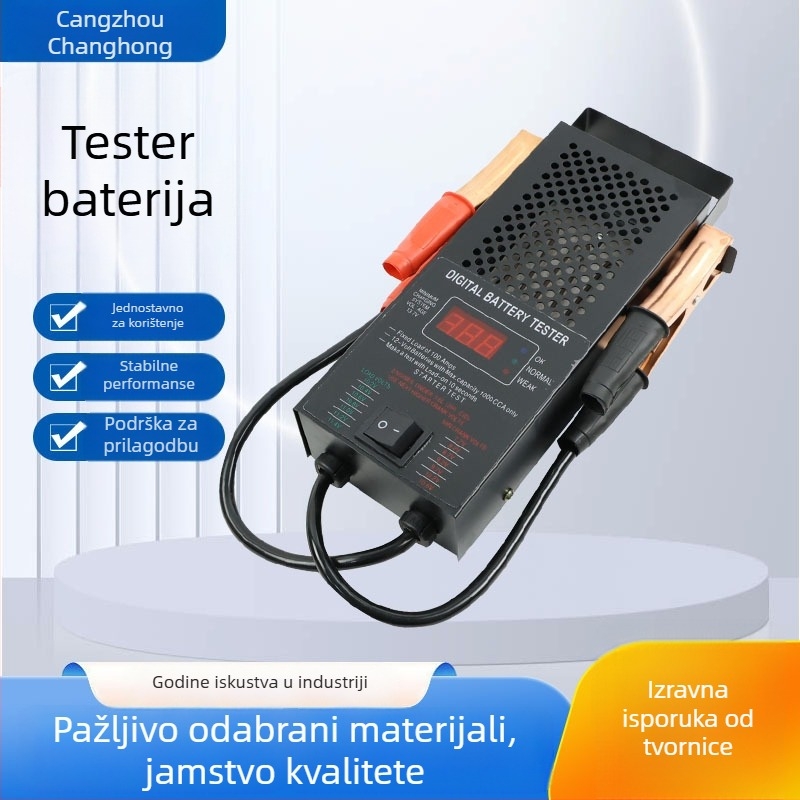 Tester baterije automobila – mjerač baterije, detektor prekoračenja granice, Model 00, Marka: Druga