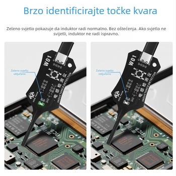 OSS tester za induktore za popravak mobilnih telefona – digitalna detekcija kvara na ploči i mjerenje elektromagnetske indukcije