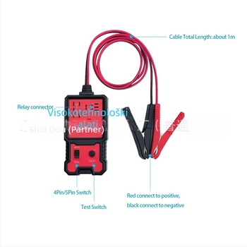 Bojiang Type 707 automobilni tester releja, detekcija releja, napajanje 12V