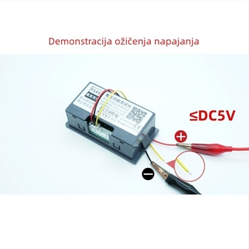 TS457 DC četverožični tester otpornosti baterije, mjerenje napona i unutarnjeg otpora 0-45V