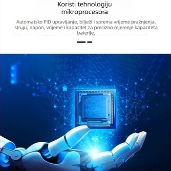 Haahai 12V Litij– Natrij baterija tester, test kapaciteta četiri niza, pražnjenje 20/30A