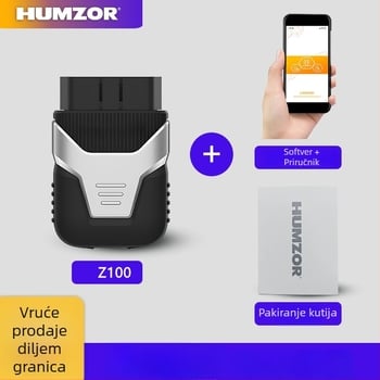 Auto detektor kvarova — dijagnostika baterije nove energije i tri električna sustava, Humzor Z5, 12V