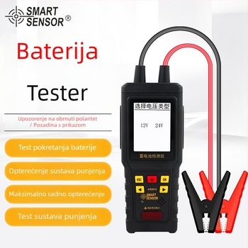 Xima AR2015 tester baterija za automobil 12V/24V – mjerenje unutarnjeg otpora – Smart Sensor