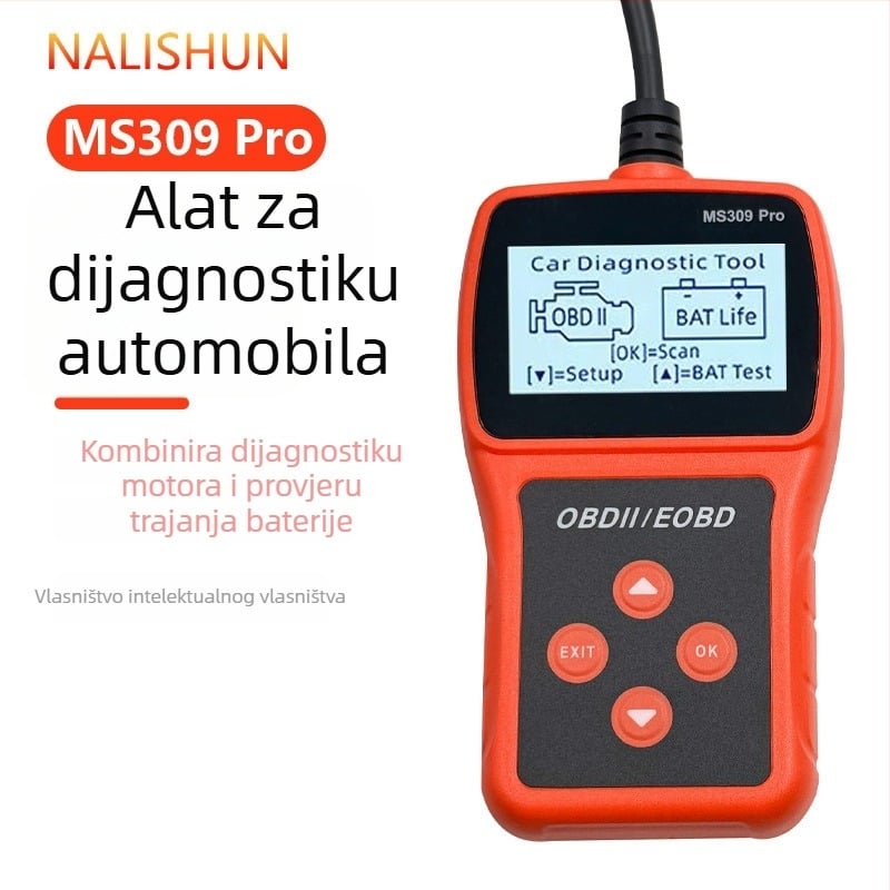 Uređaj za dijagnostiku motora, 12V, Tk209, Univerzalno, -20°C do 70°C