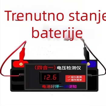 Test baterije za električna vozila 12V/24V/48V/60V/72V – univerzalno za automobile i motocikle