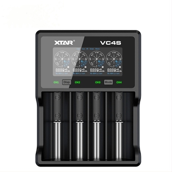 XTAR VC4SL punjač baterija, ulaz 4,2V, izlaz 1A, CE certifikat