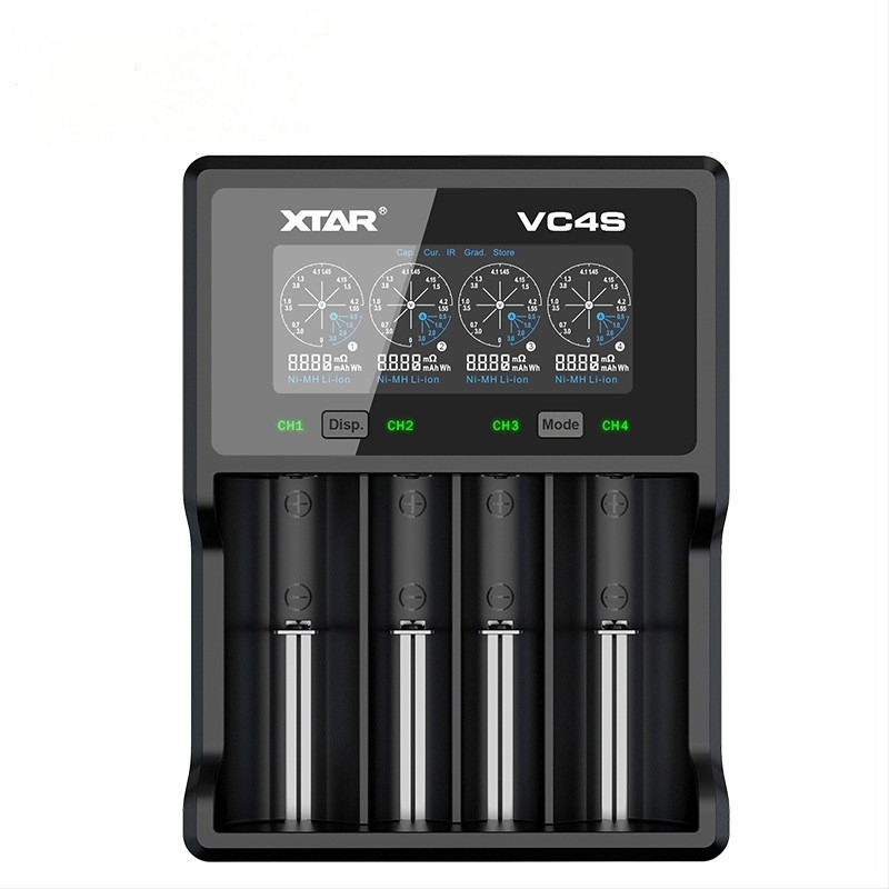 XTAR VC4SL punjač baterija, ulaz 4,2V, izlaz 1A, CE certifikat